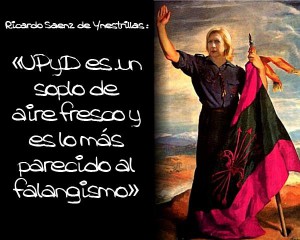Rosa Díez falangista