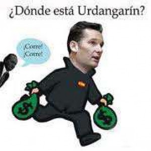 Urdangarin corriendo con el dinero